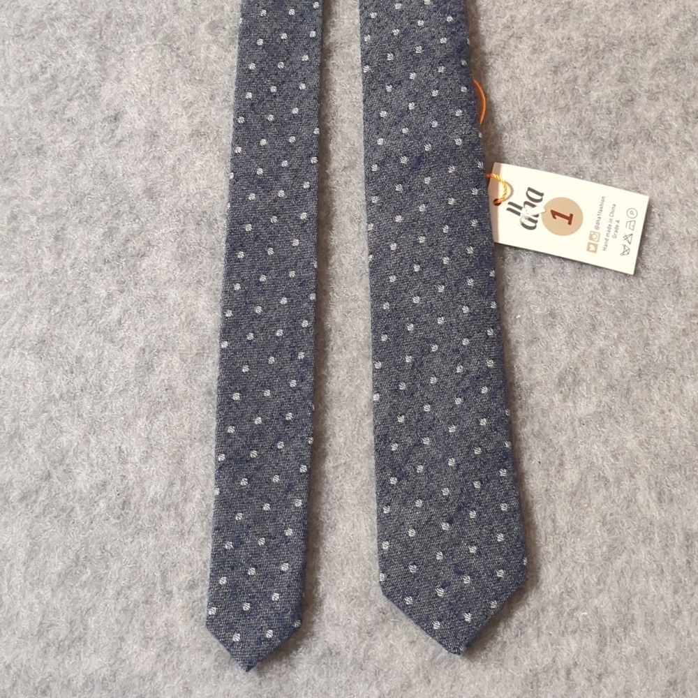 Dha 1 Blue 100% Cotton tie NWT